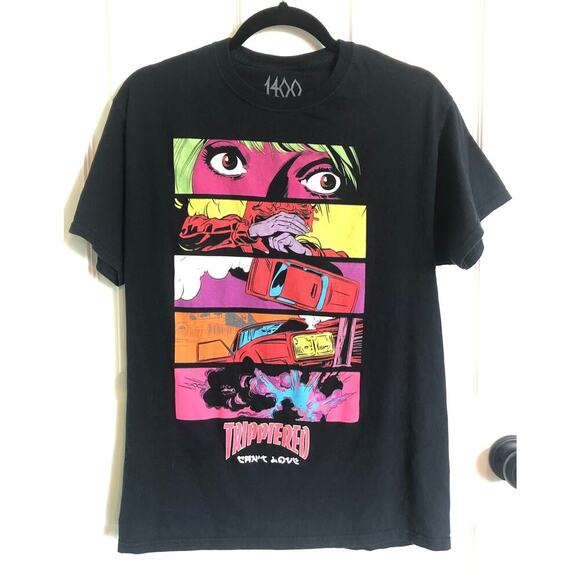 Trippiered Spoof T-Shirt "Can't Love" Spencer's Size Medium - Picture 1 of 4